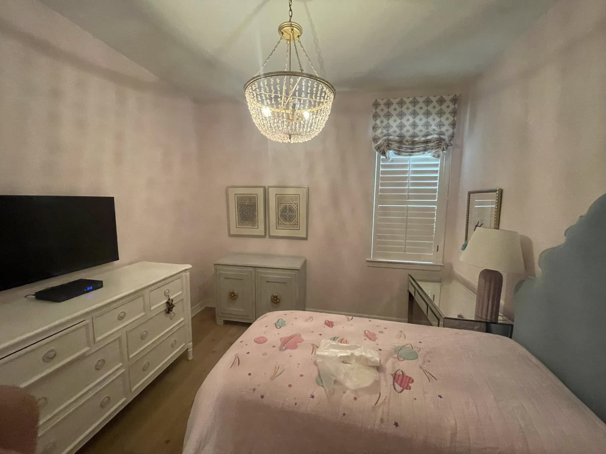 Detailed AGJ Painting workmanship in an Austin bedroom